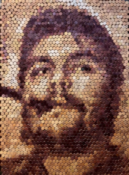 Cork Art portrait Opus.14