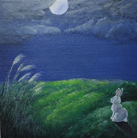 月を待つ秋