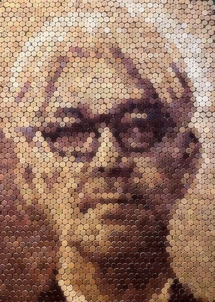 Cork Art portrait Opus.15