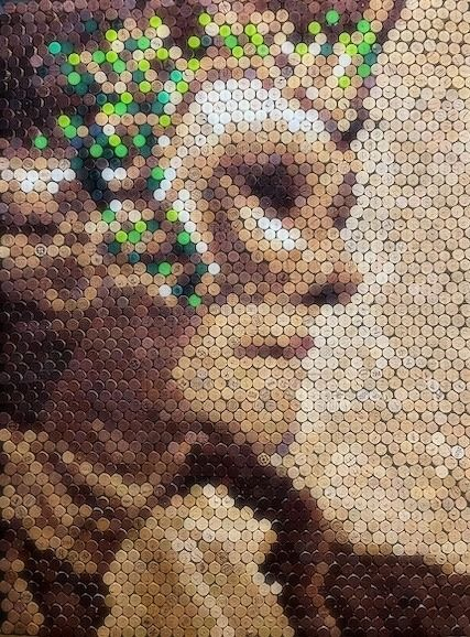 Cork Art portrait Opus.26